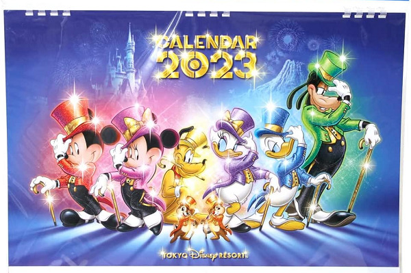 感謝価格】 2023年度ディズニーリゾート 卓上カレンダー